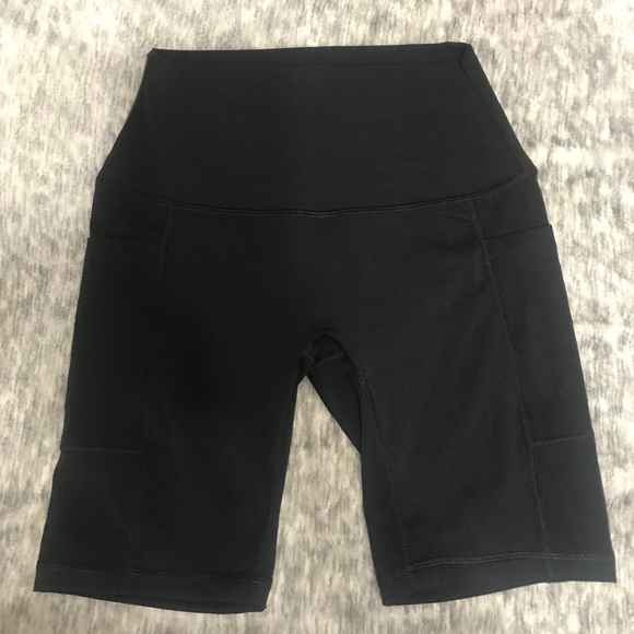 Black Biker Shorts - Picture 1 of 2